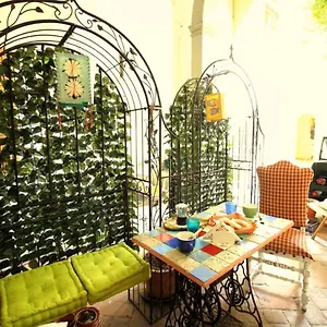 Hand Decorated House With Court Florencia